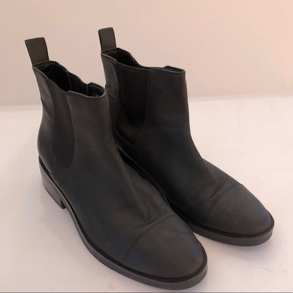 Cole Haan Caitie Black Leather Booties